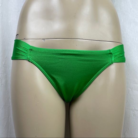 🚫SOLD🚫 Victoria's Secret Emerald Green Very Sexy Line Halter Strapless Bikini - Picture 4 of 16